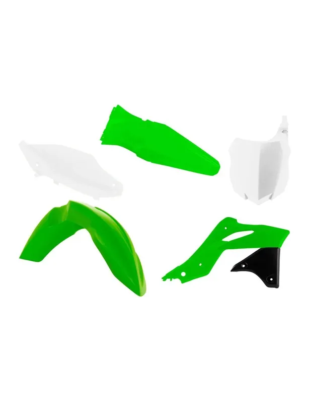 Sichere Zahlung Plastikset motocross Rtech Kawasaki oem
