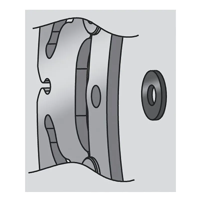 Markenprodukt TRW Bremsscheiben Befestigungskit passend f. MST239FS, MST357FS