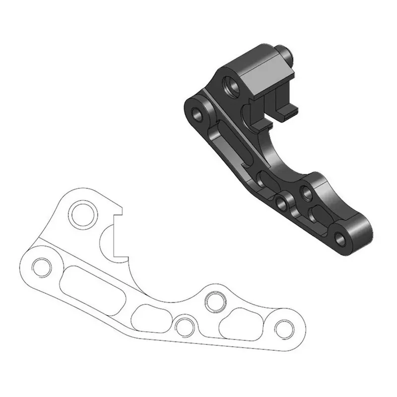 Garantierte Lieferung Moto-Master Bremssattel-Adapter Oversize MX 270 mm Ø