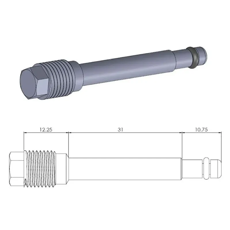 Moto-Master Bremsbelag Gleitstift Expressversand