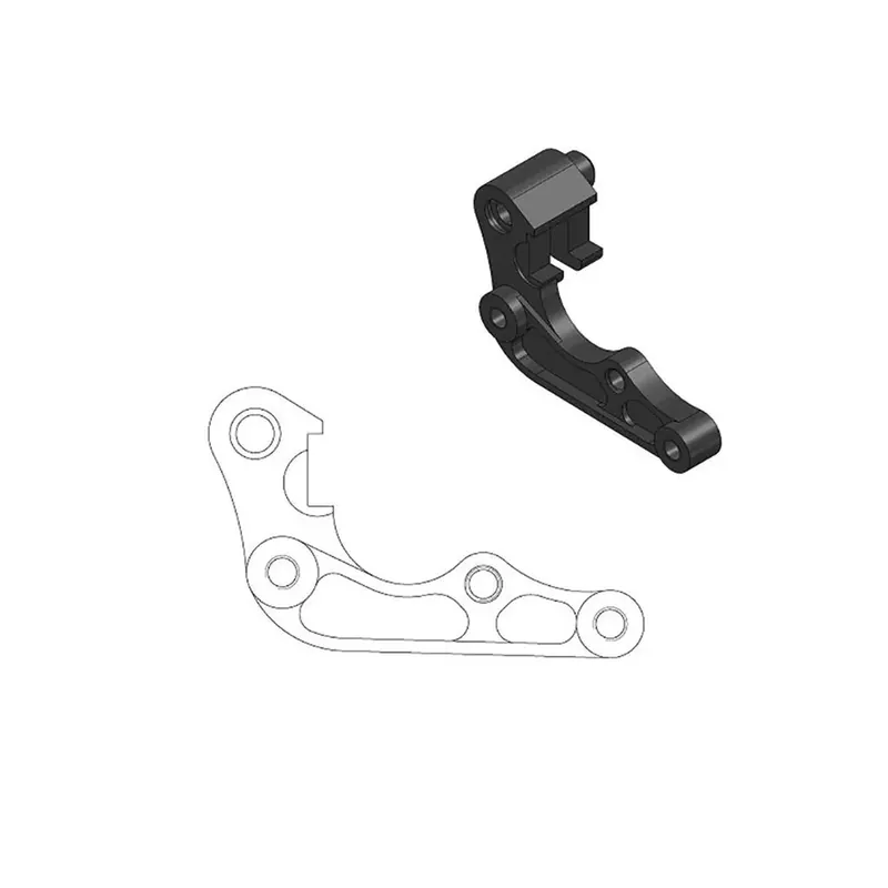 Wochenendangebot Moto-Master Bremssattel-Adapter Oversize MX 270 mm Ø