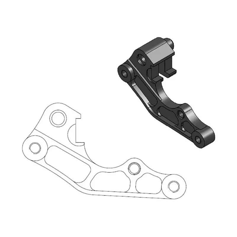 Must-Have Moto-Master Bremssattel-Adapter Oversize MX 260 mm Ø