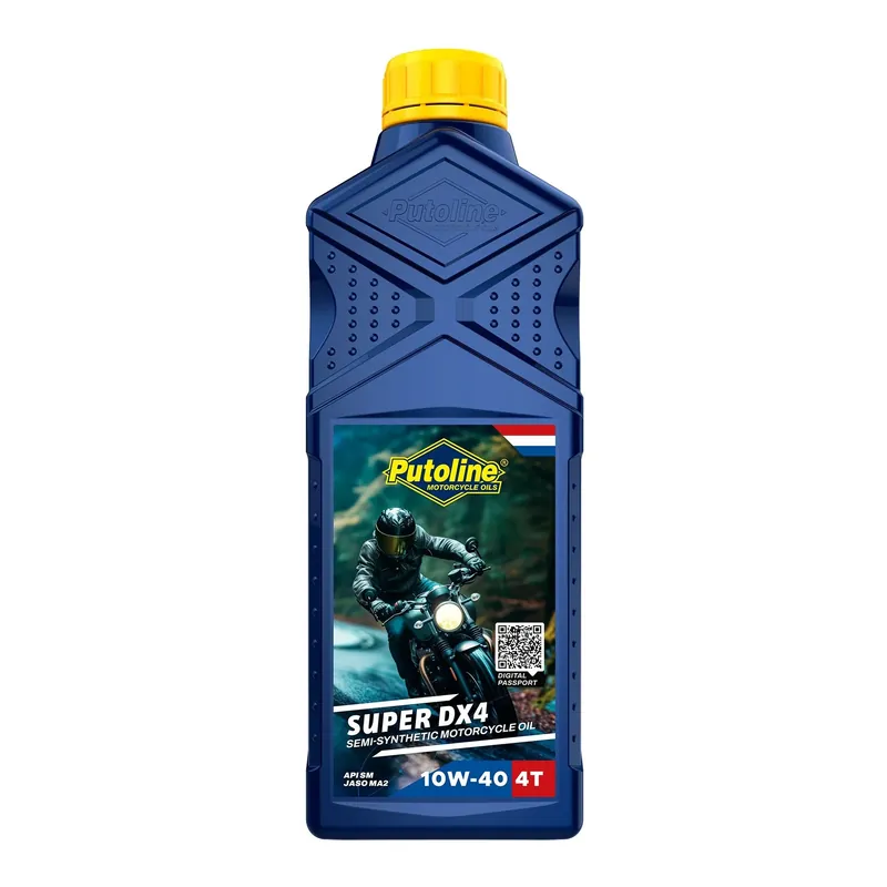 Putoline Motoröl 10W40 Super DX4 Road teilsynth. 4T 1L Schneller Versand