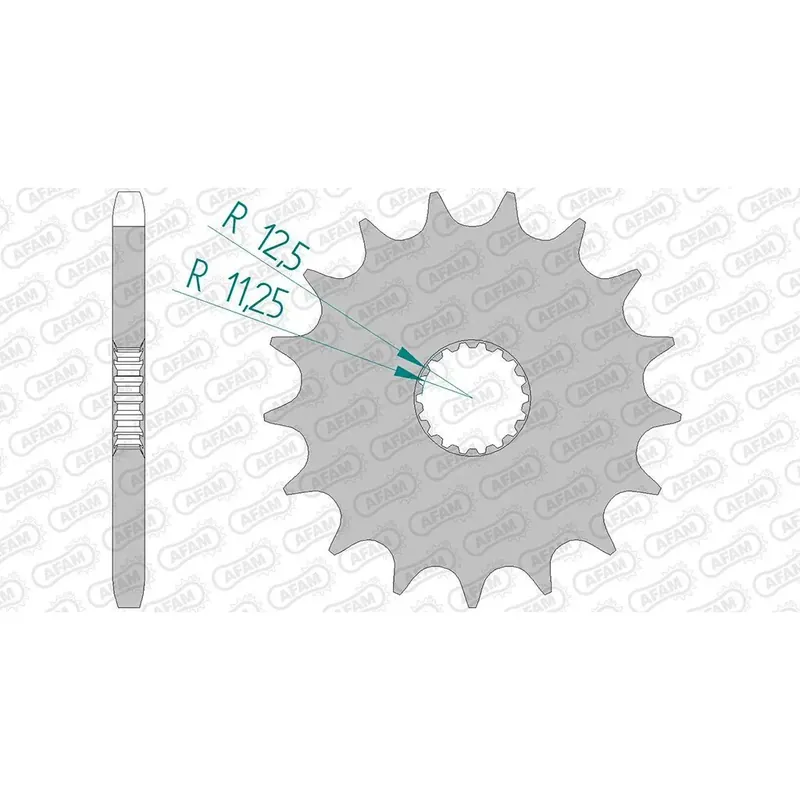 AFAM Ritzel 525 16 Zähne Beliebt