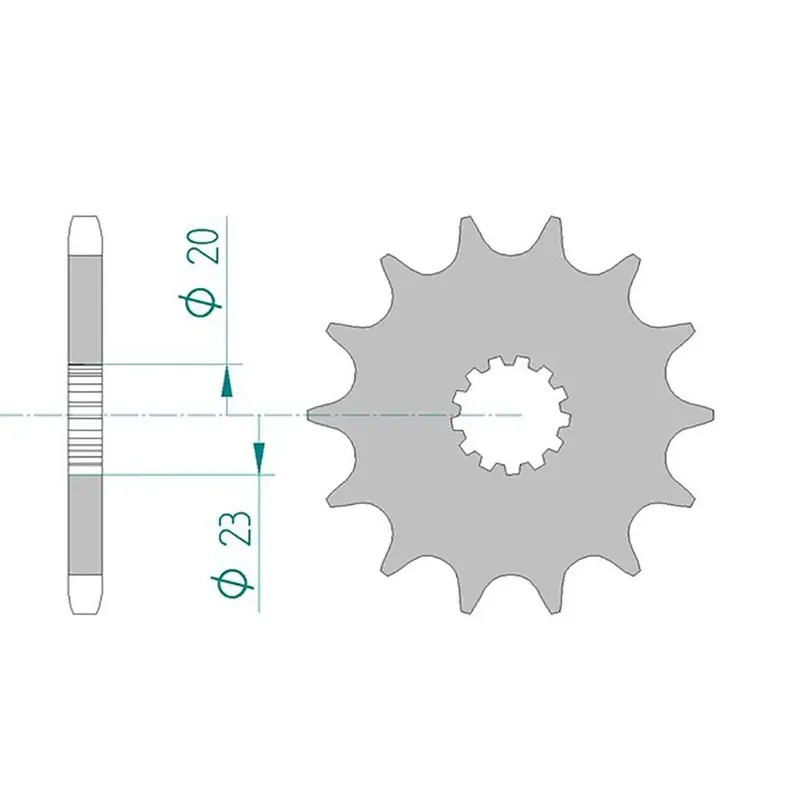 Nur Für Kurze Zeit AFAM Ritzel 525 15 Zähne
