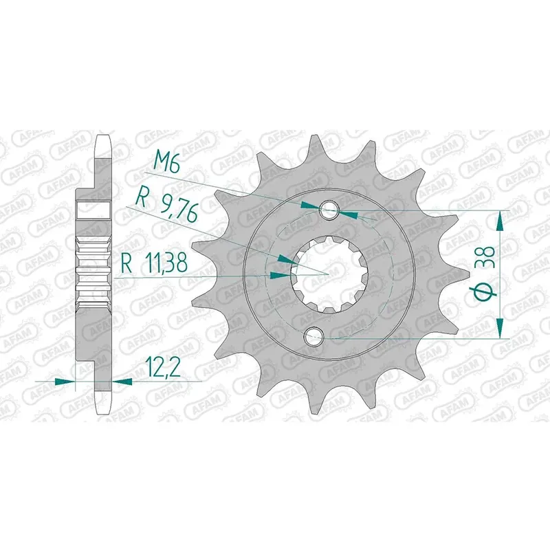 Mega-Angebot AFAM Ritzel 520 15 Zähne