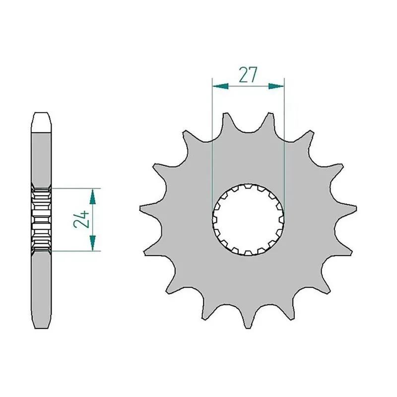 Saisonangebot AFAM Ritzel 530 17 Zähne