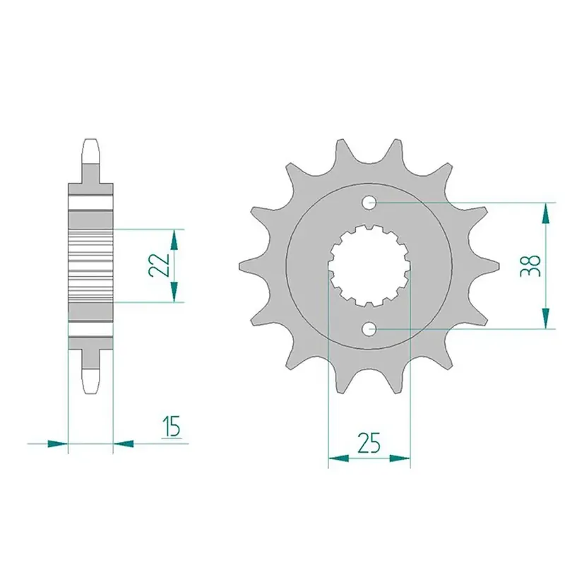 AFAM Ritzel 520 15 Zähne Top-Angebot