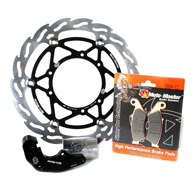 Moto-Master Oversize Kit 270mm Flame Bremsscheibe Adapter Beläge Top-Seller