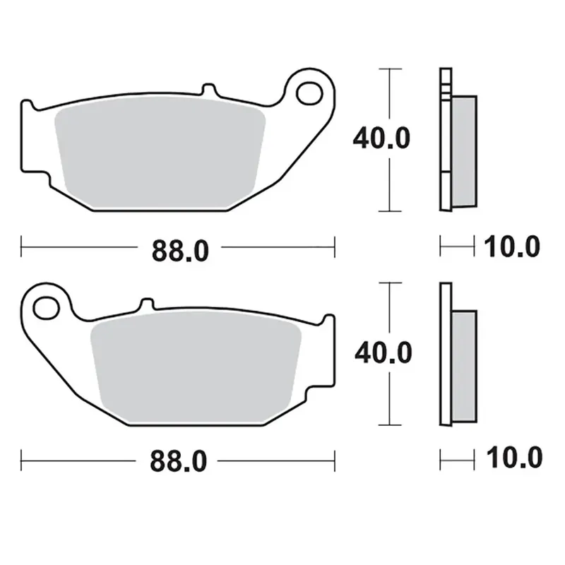 Sichere Zahlung Moto-Master Bremsbelag RoadPRO Ceramic