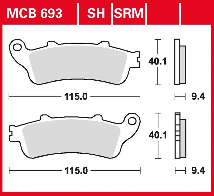 TRW Bremsbelag Sinter Street Must-Have