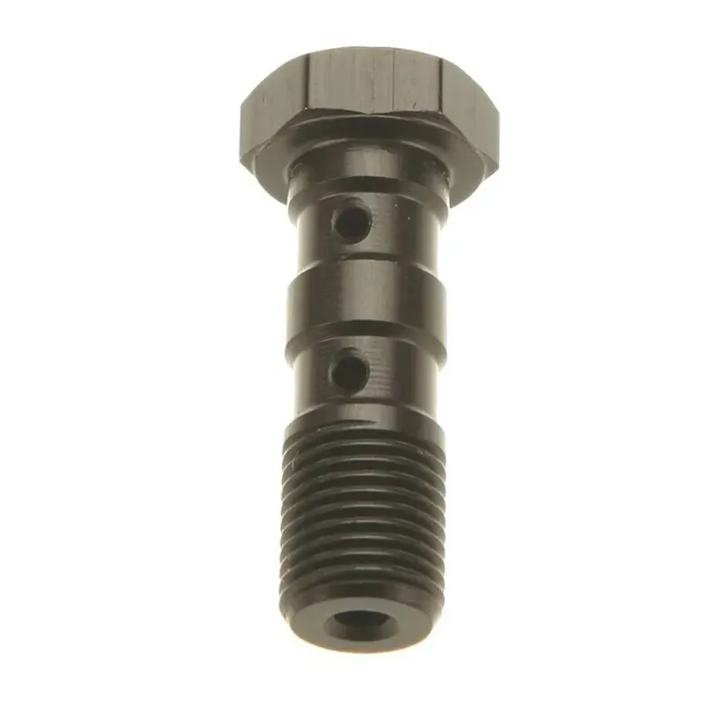 Markenprodukt TRW Hohlschraube schwarz M10x1,00 Typ Brembo Doppelhohlschraube