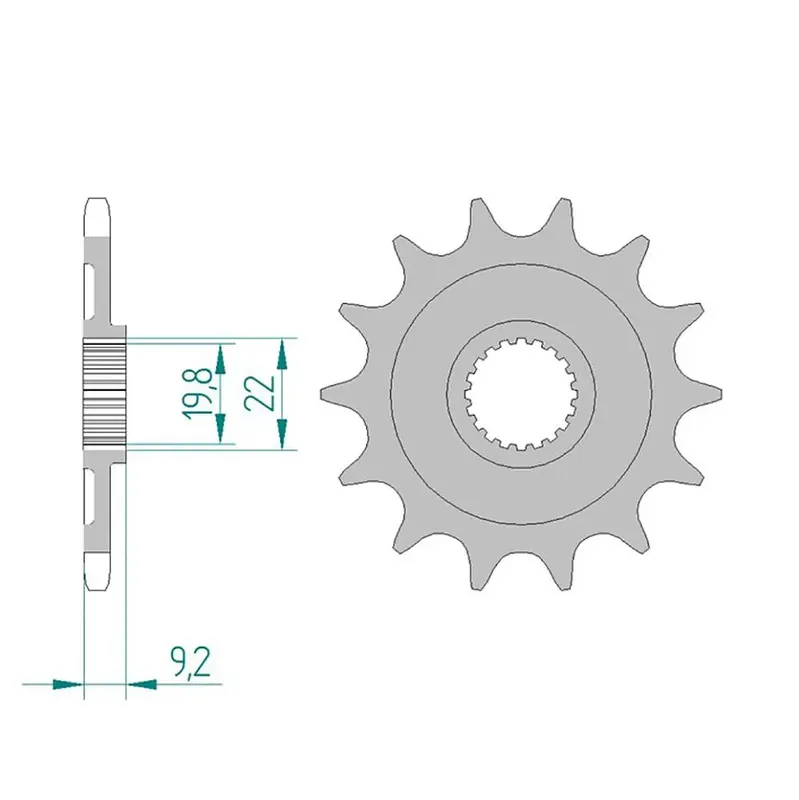 Schnäppchen Esjot Ritzel 24305-13 520 Sport 13 Zähne