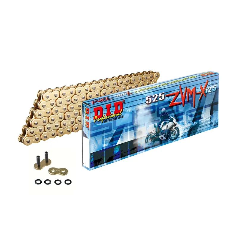 DID Kette 525 ZVM-X G&G 96 mit Niet-Schloss Aktuell