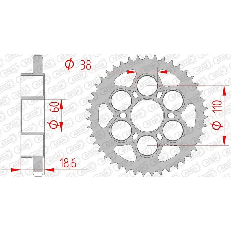 Top-Preis Esjot Kettenrad 50801-40 STAHL 525 40 Zähne