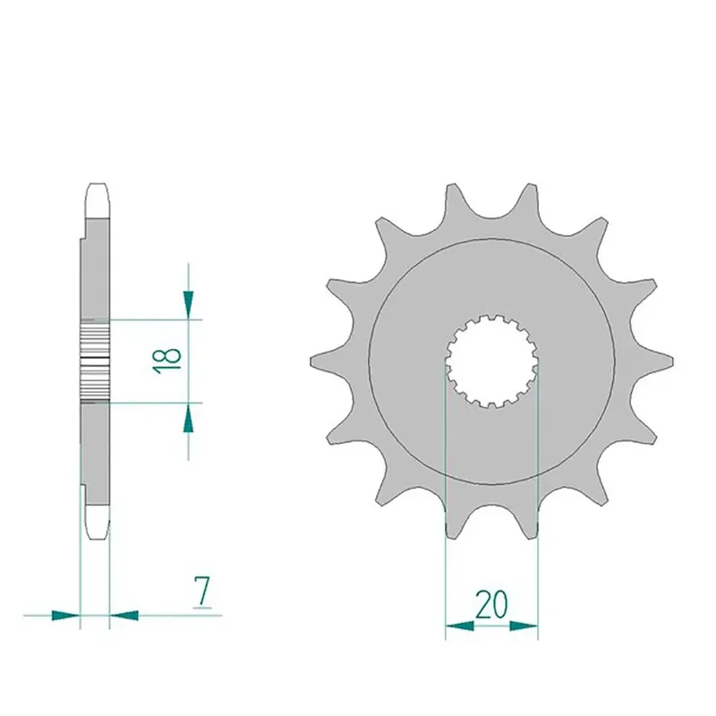 Esjot Ritzel 22202-11 520 Sport 11 Zähne Heißes Angebot