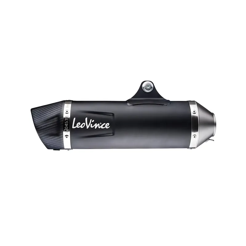 Expressversand LeoVince Auspuff Nero Edelstahl schwarz Euro5