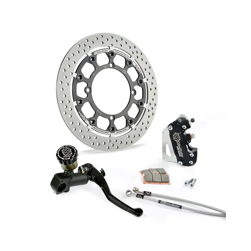 Moto-Master Supermoto Kit 320 Halo Bremsscheibe Bremssattel Bremspumpe Ausverkauf