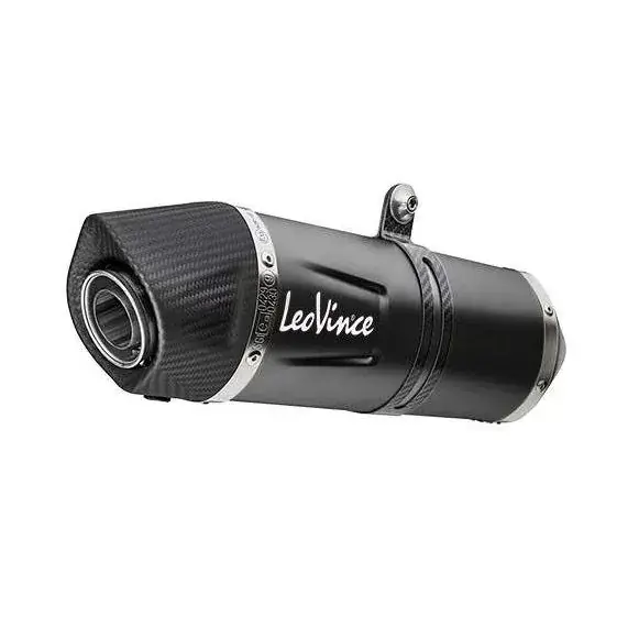 Billig LeoVince Auspuff LV One schwarz