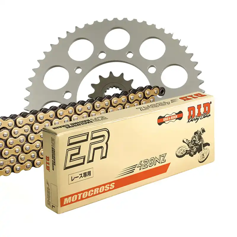 Heißes Angebot DID Kettensatz für Hyosung GT 125 Naked 10-16 428 NZ Kettenkit