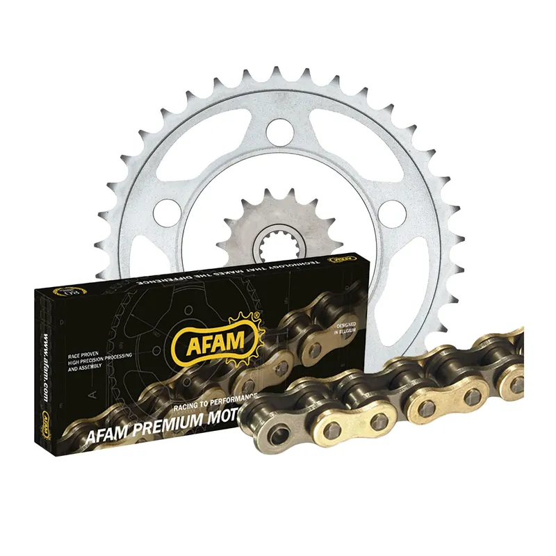Markenware AFAM Kettensatz für KTM XC-W 125 17-19 520 MX6GG Kettenkit