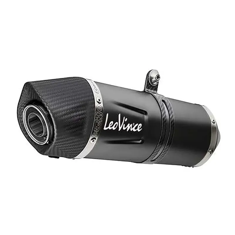 Sichere Zahlung LeoVince Auspuff LV One schwarz
