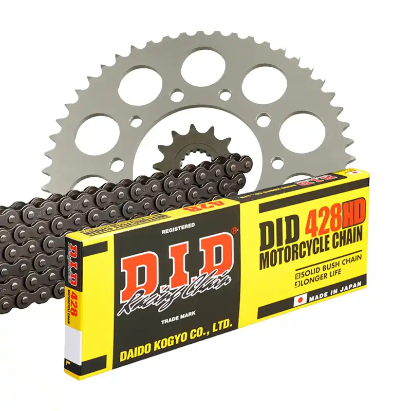 Top-Seller DID Kettensatz für Honda CB 125 F CBS 22-24 428 HD Kettenkit