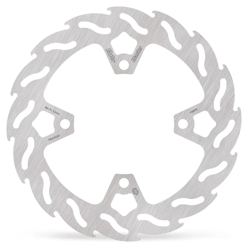 Echt Moto-Master Bremsscheibe Flame hinten starr mit ABE
