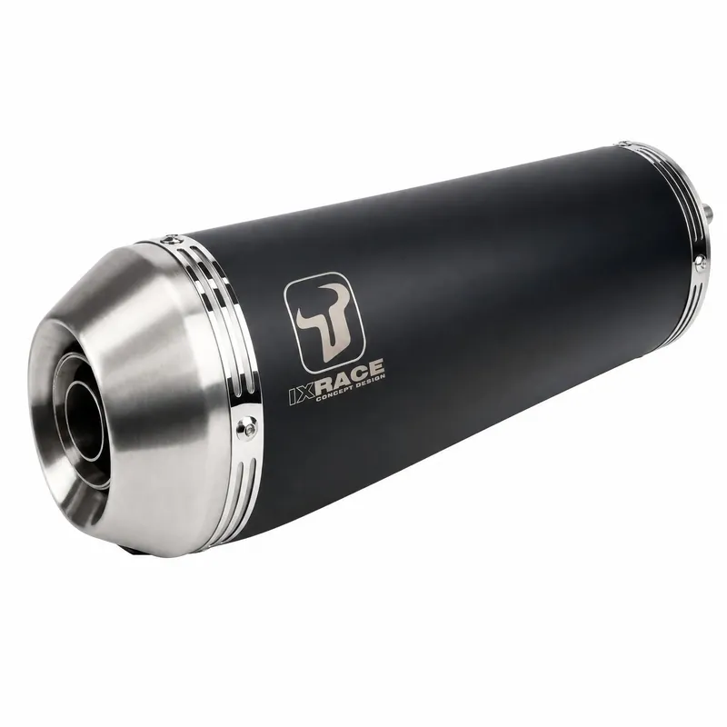 Saisonangebot IXRACE Auspuff Pure Black Series