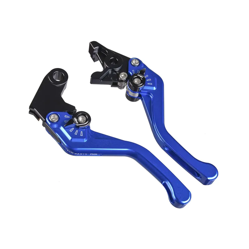 Nur Für Kurze Zeit PUIG Bremshebel + Kupplungshebel Set v3 kurz blau (für Honda CBR 600 F PC23 89-90 )
