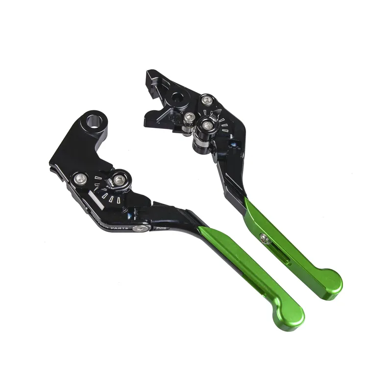 Zertifiziert PUIG Bremshebel + Kupplungshebel Set v3 lang grün (für Aprilia RSV4 R RK 10-13 )