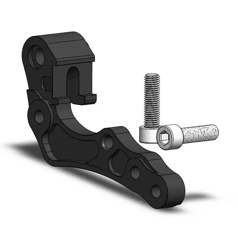 Moto-Master Bremssattel-Adapter f. OEM 260 mm Ø schwarz Nur Heute