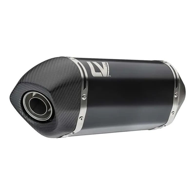 LeoVince Auspuff LV-14 Slip-On Edelstahl schwarz Sonderangebot