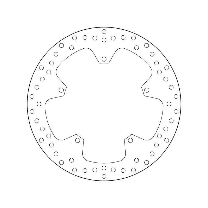 Brembo Bremsscheibe 68B407M9 – Serie Oro – (starr) Rabatt