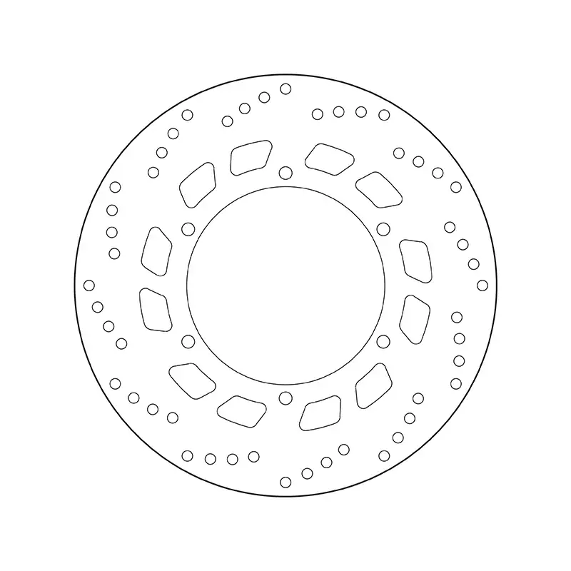Brembo Bremsscheibe 68B407D0 – Serie Oro – (starr) Mega-Angebot