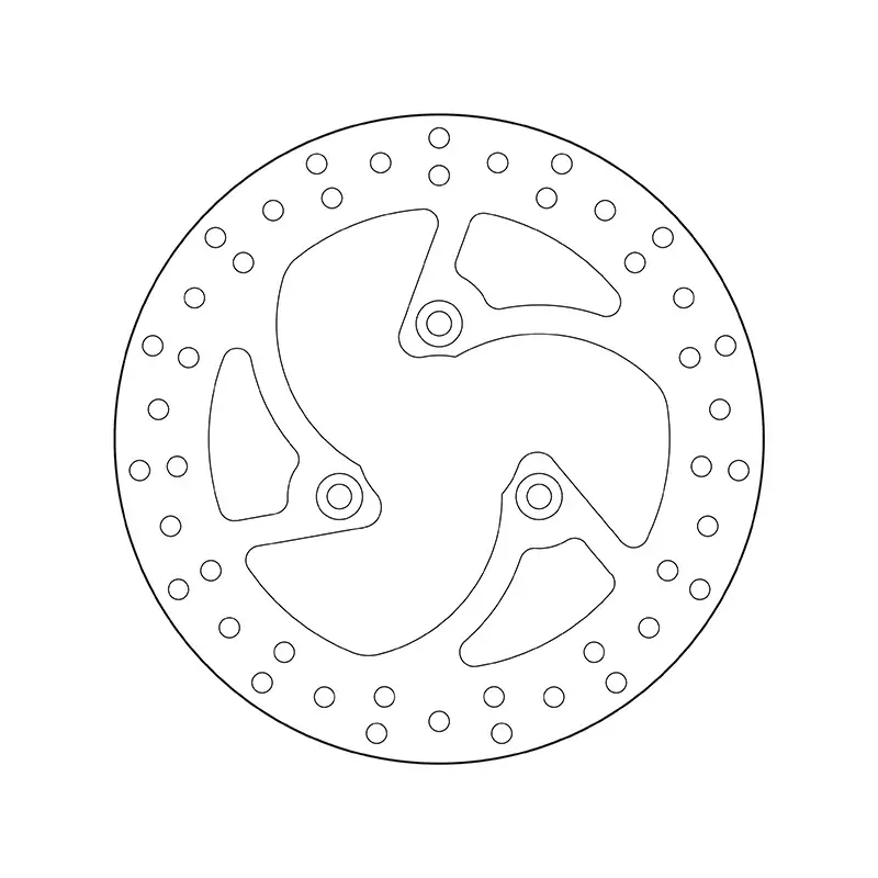 Echt Brembo Bremsscheibe 68B40758 – Serie Oro – (starr)
