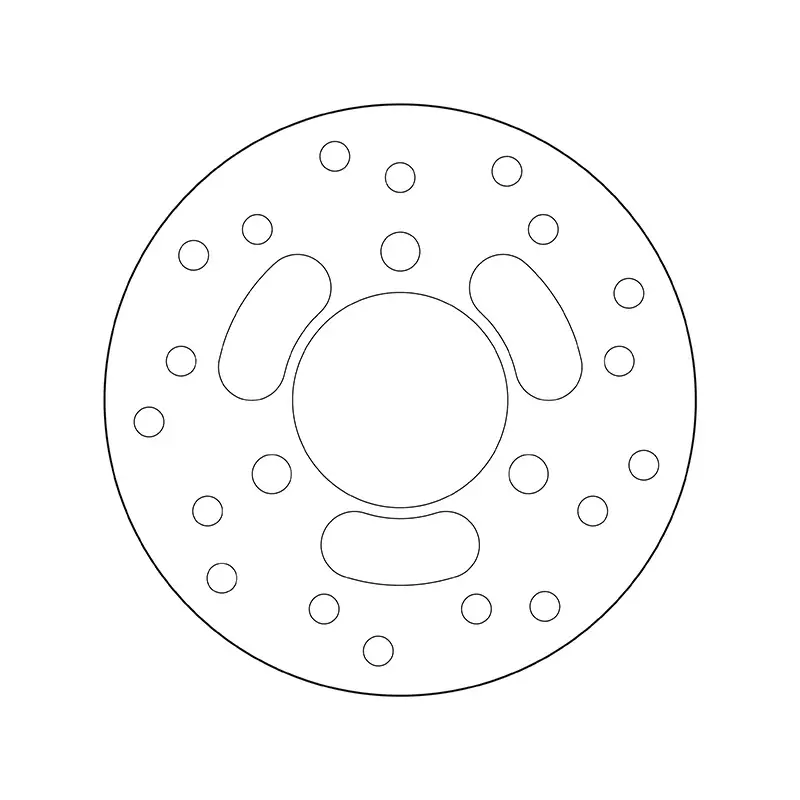Brembo Bremsscheibe 68B40711 – Serie Oro – (starr) Rabatt
