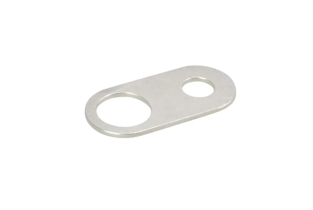 Halteblech 42 x 20 mm Ø 8mm und Ø 14mm Expressversand