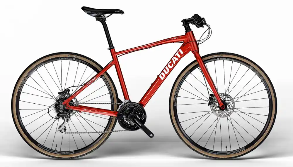 Ducati SPORT DISC 28 Zoll SHIMANO Ducati Red Top-Preis