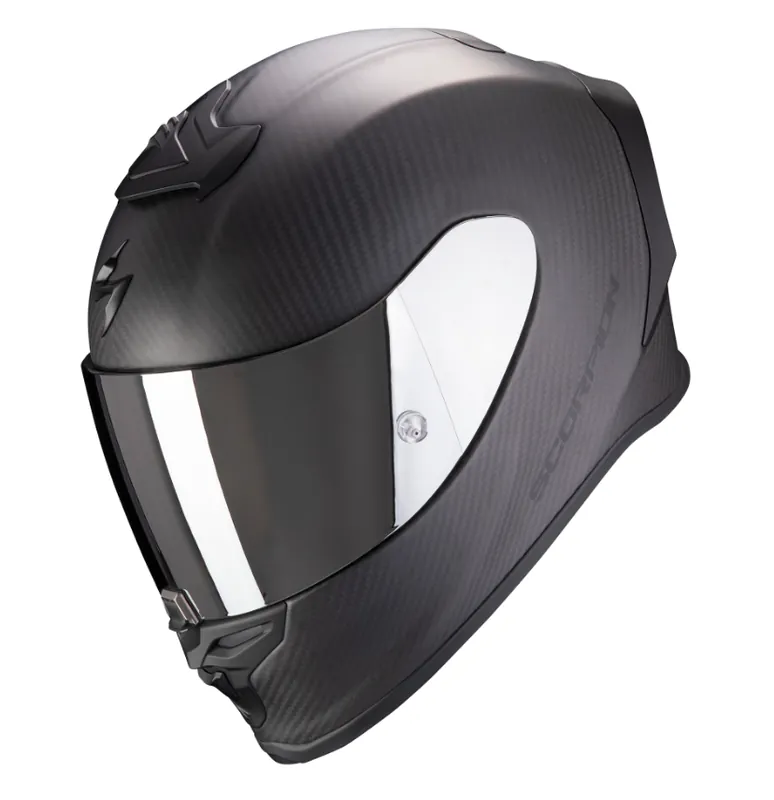 Scorpion EXO R1 CARBON AIR SOLID Mattschwarz Letzte Chance