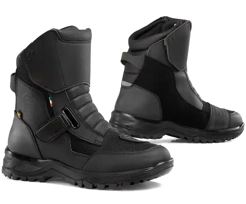 Falco Motorrad Stiefel Land 3 schwarz wasserdicht Günstig