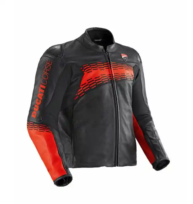 Garantierte Lieferung Ducati Jacke CORSE C7 Perforiert