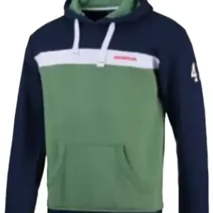 Neu Im Sortiment Honda Sweatshirt / Hoodie College Grün