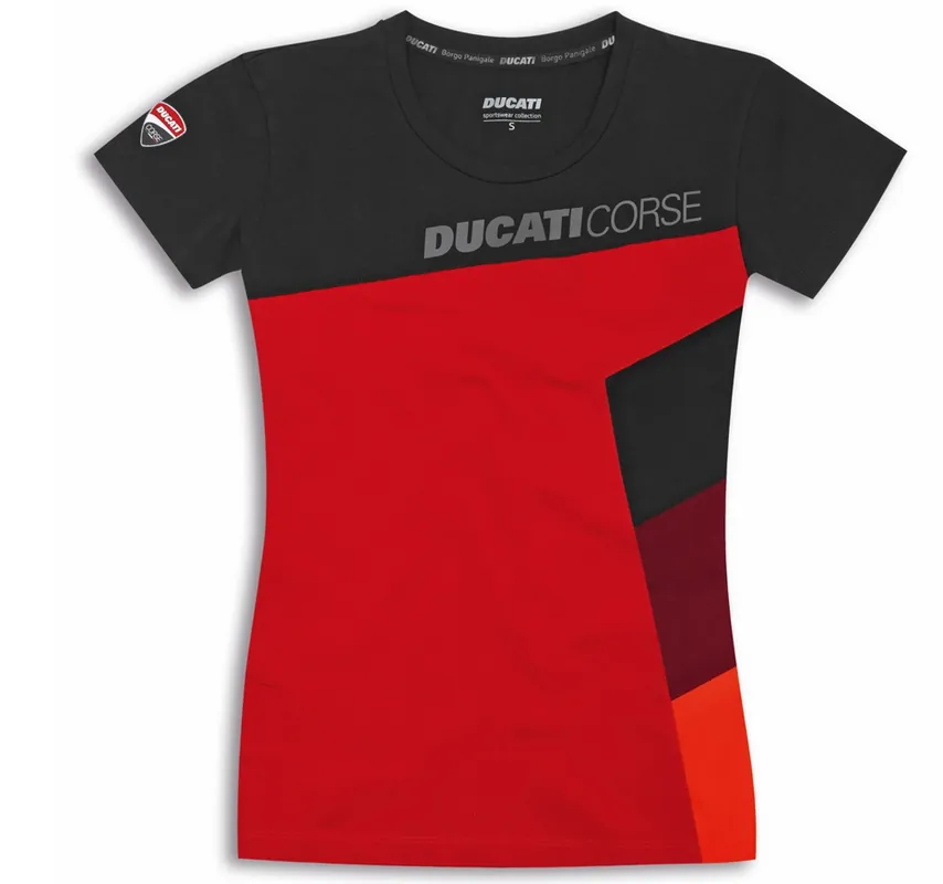 Ducati Original DC SPORT T-SHIRT DAMEN Sonderangebot