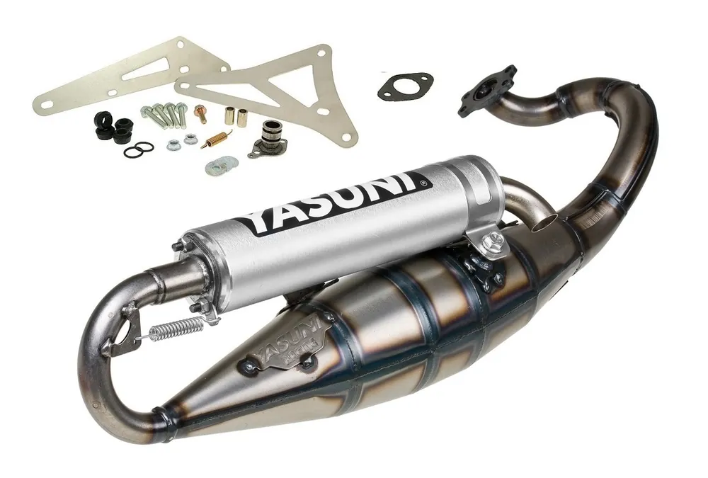Top-Seller Racingauspuff Yasuni SCOOTER R ALU Peugeot JETFORCE Vivacity 50 2T