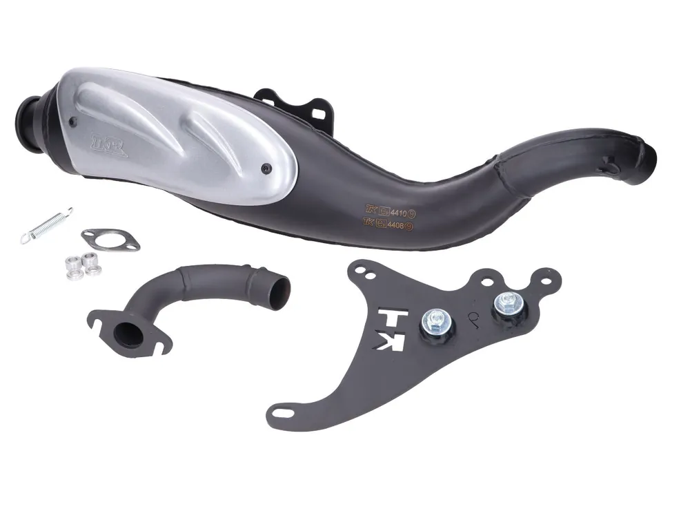 Turbo Kit TKR Auspuff Kymco Yager Dink Yup SYM RS Red liegend 50 2T Letzte Chance