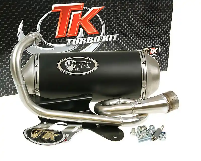 Bestpreis Turbo Kit GMax Sport Auspuff Italjet Jet Piaggio Fly Liberty Zip 50 4T