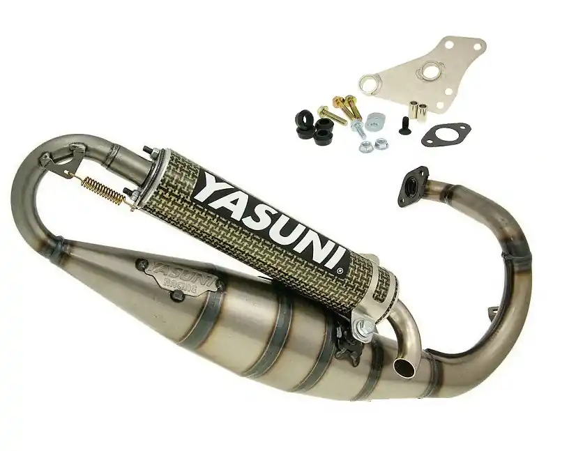 Auspuff Yasuni Scooter R Carbon Peugeot ZENITH VIVACITY stehend 50 2T Wochenendangebot
