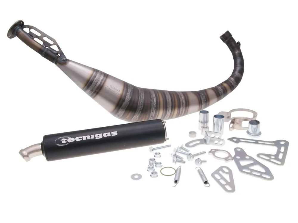 Kracherpreis Auspuff Tecnigas E-BOX (G-Box) Racing Beta Derbi EBE EBS AM6 D50B0