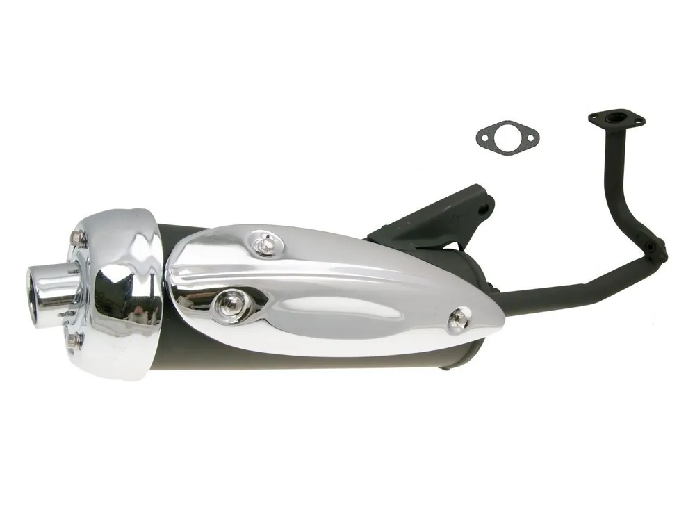 Mega-Angebot Auspuff standard mit SLS 139QMB/QMA Baotian Flex GY6 China 4T 50ccm
